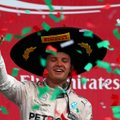 Į Meksiką sugrįžusiose „Formulės-1“ lenktynėse pergalę šventė N. Rosbergas