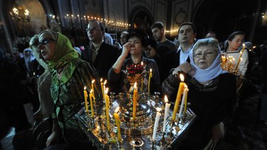 По всему миру отпраздновали православное Рождество