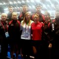 Europos stalo teniso pirmenybių komandinėse varžybose Lietuvos rinktinės tęsia kovą dėl patekimo į elitinį divizioną