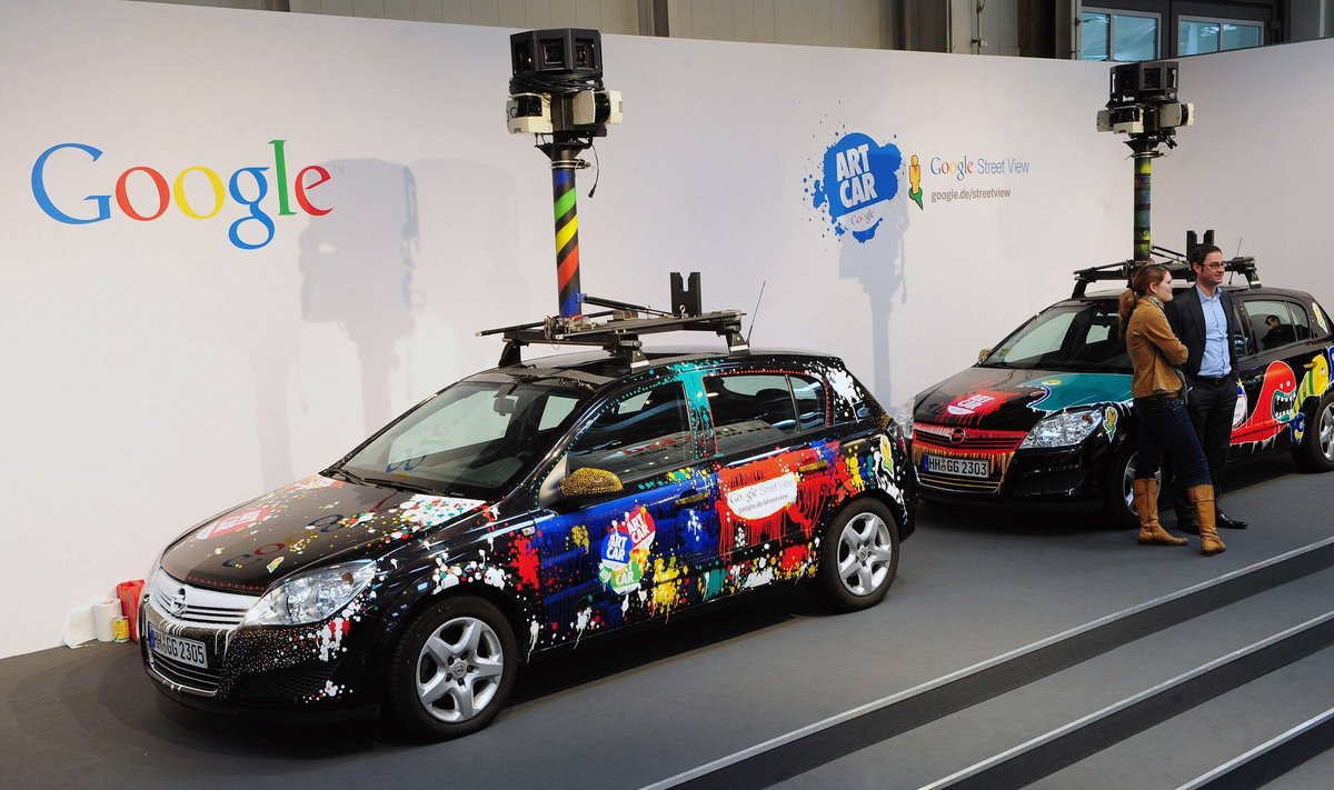 Google Street View automobilis