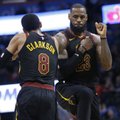 NBA naktis: „Cavaliers“ parklupdė Westbrooko kariauną, „Rockets“ triumfavo Minesotoje