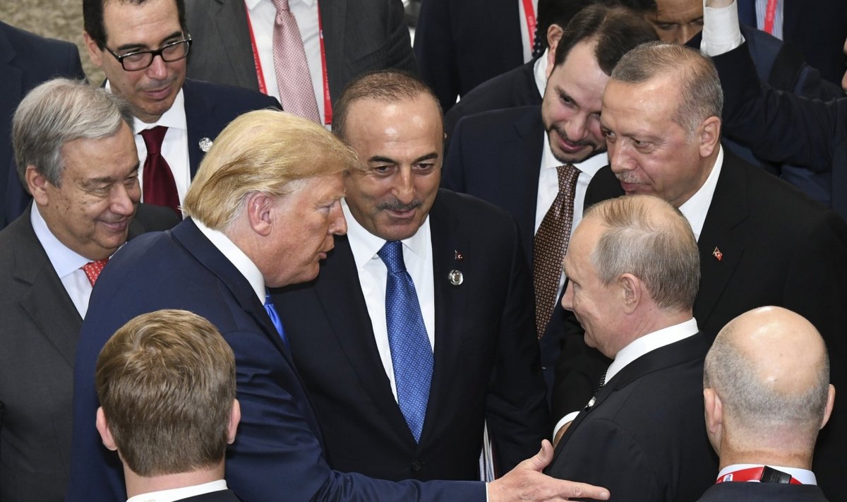 D.Trumpas ir Putinas per G-20