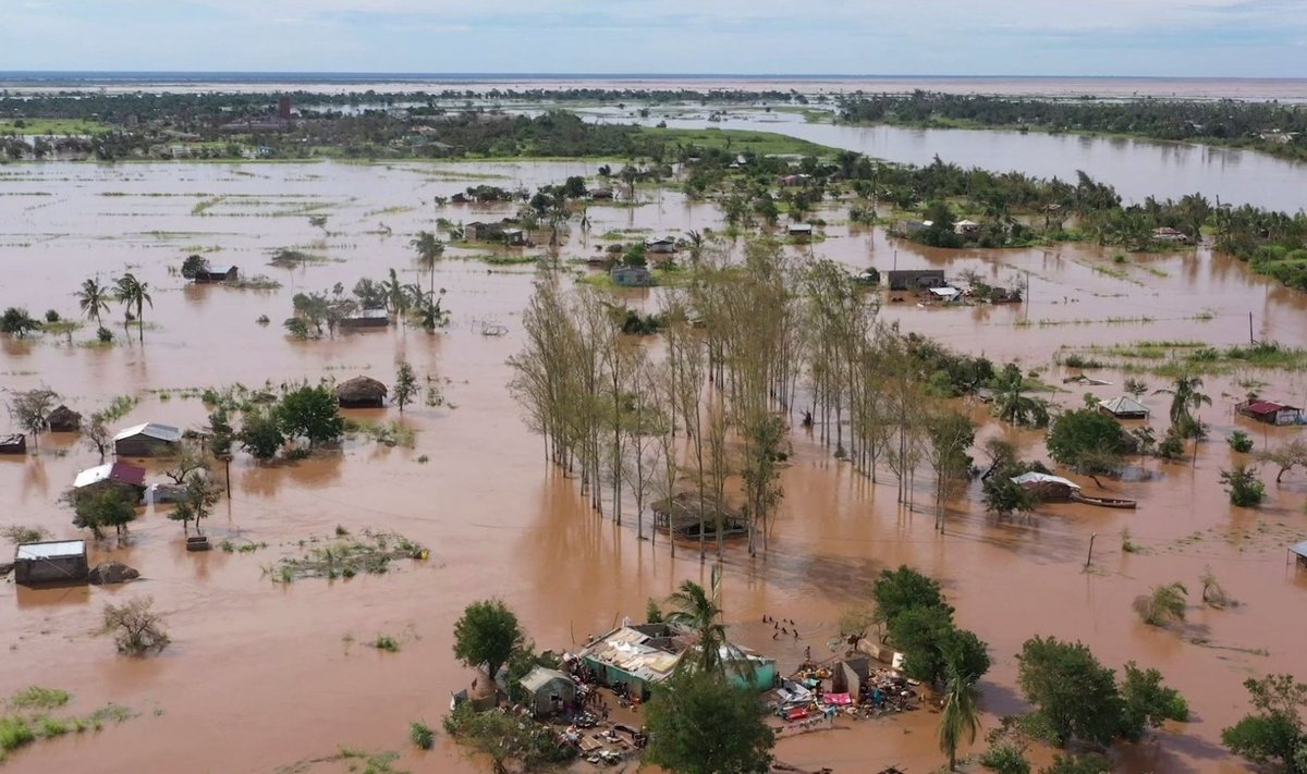 Mozambike siautęs ciklonas „Eloise“ paveikė 250 tūkst. žmonių