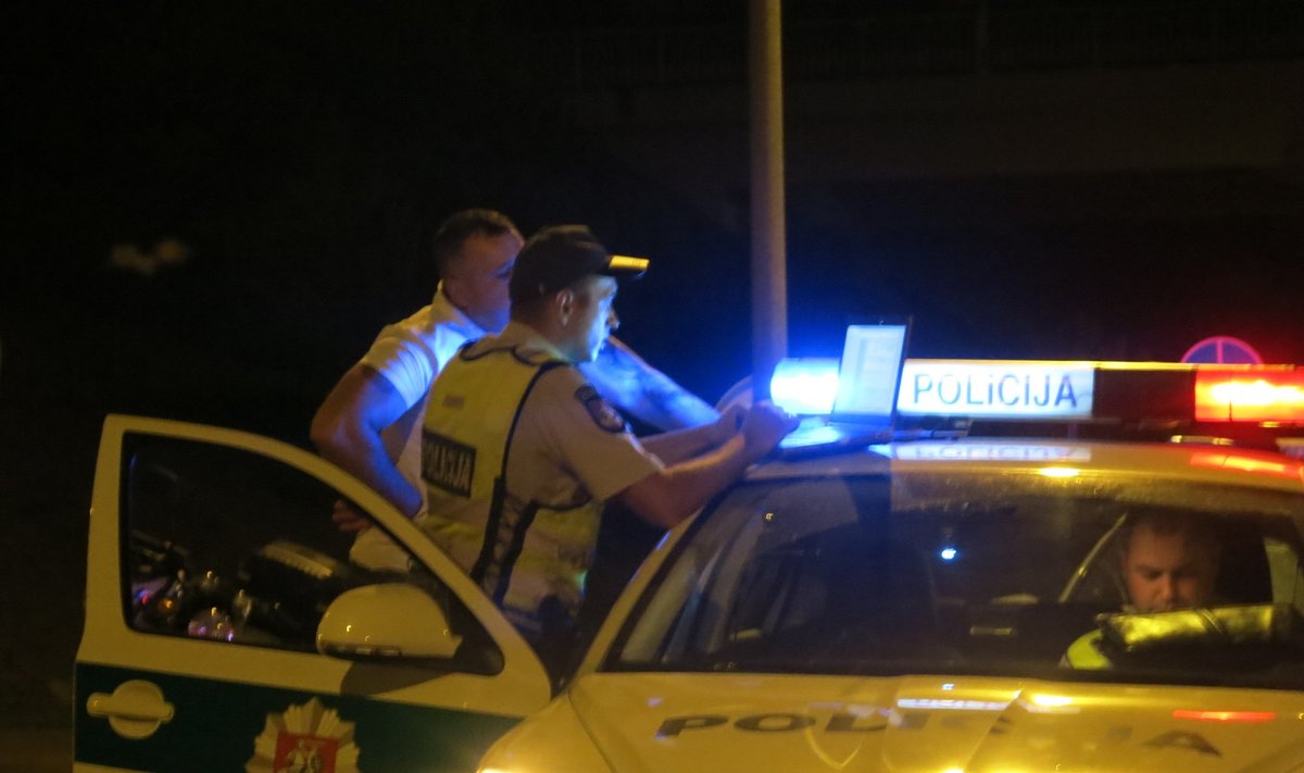 Reidas Vilniuje: girtas vairuotojas atvažiavo tiesiai į policijos rankas 