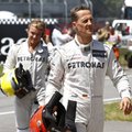 M.Schumacheris: neturiu jokių priekaištų komandai