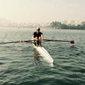 A. Kelmelis išbandė olimpinį Rio de Žaneiro kanalą
