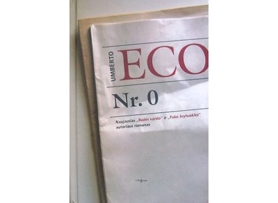 Umberto Ecco knygos viršelis