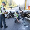 Tragiška avarija Vilniaus rajone: paralyžiavo eismą, žuvo žmogus