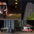 Tragiškas įvykis Vilniuje: žuvo per studentų bendrabučio balkoną iškritusi 19-metė
