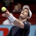 J. Isnerį sutriuškinęs A. Murray – turnyro Vienoje pusfinalyje