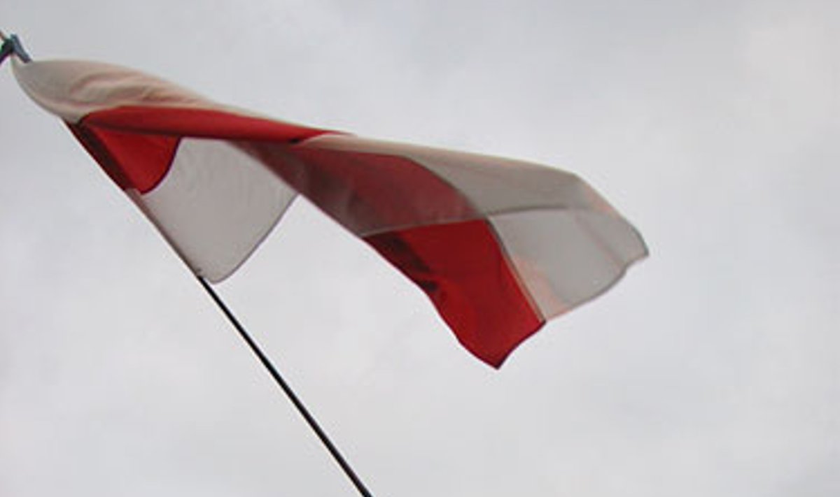 Opozicijos naudojama Baltarusijos vėliava