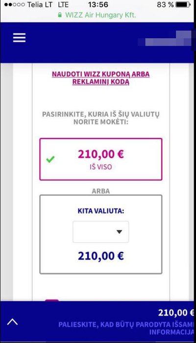 "Wizz Air" užsakymas