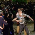 Per antivyriausybinius protestus Sakartvele sulaikyta dešimtys žmonių