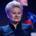 Grybauskaitė pasidalijo įžiebtos eglutės nuotrauka