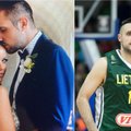 „Lietkabelio“ krepšininkas Gediminas Orelikas su žmona Brigita sulaukė šeimos pagausėjimo