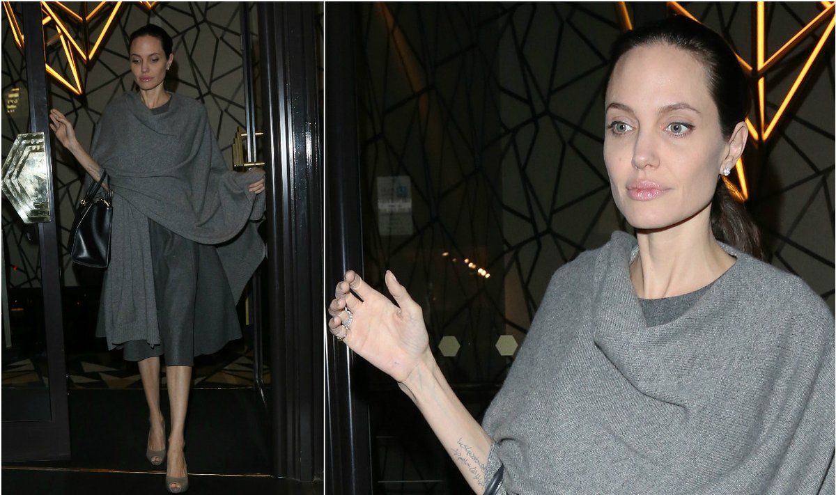 Taip Angelina Jolie atrodė dar balandžio mėnesį