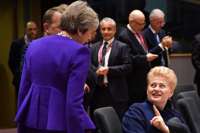 Dalia Grybauskaitė ir Theresa May