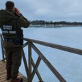 Tinklus ežere žadėjo laikyti keturias paras, bet sutrukdė aplinkosaugininkai: vietoj laimikio – nemalonumai