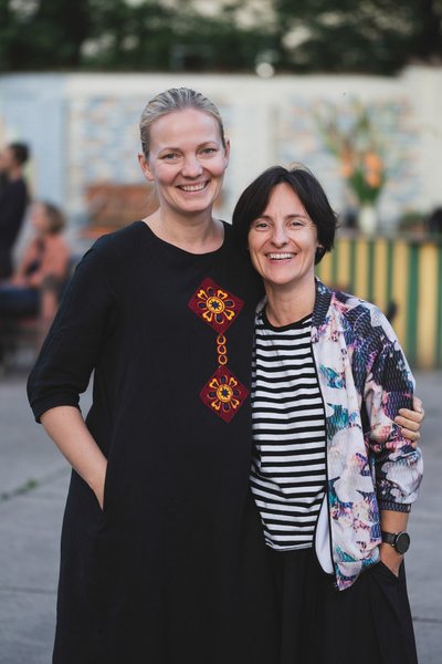 Goda Sosnovskienė (dešinėje) ir Agnė Gaisrė