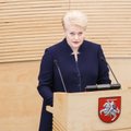 Lithuanian president delivers State of the Nation address: The world is not a peaceful place
