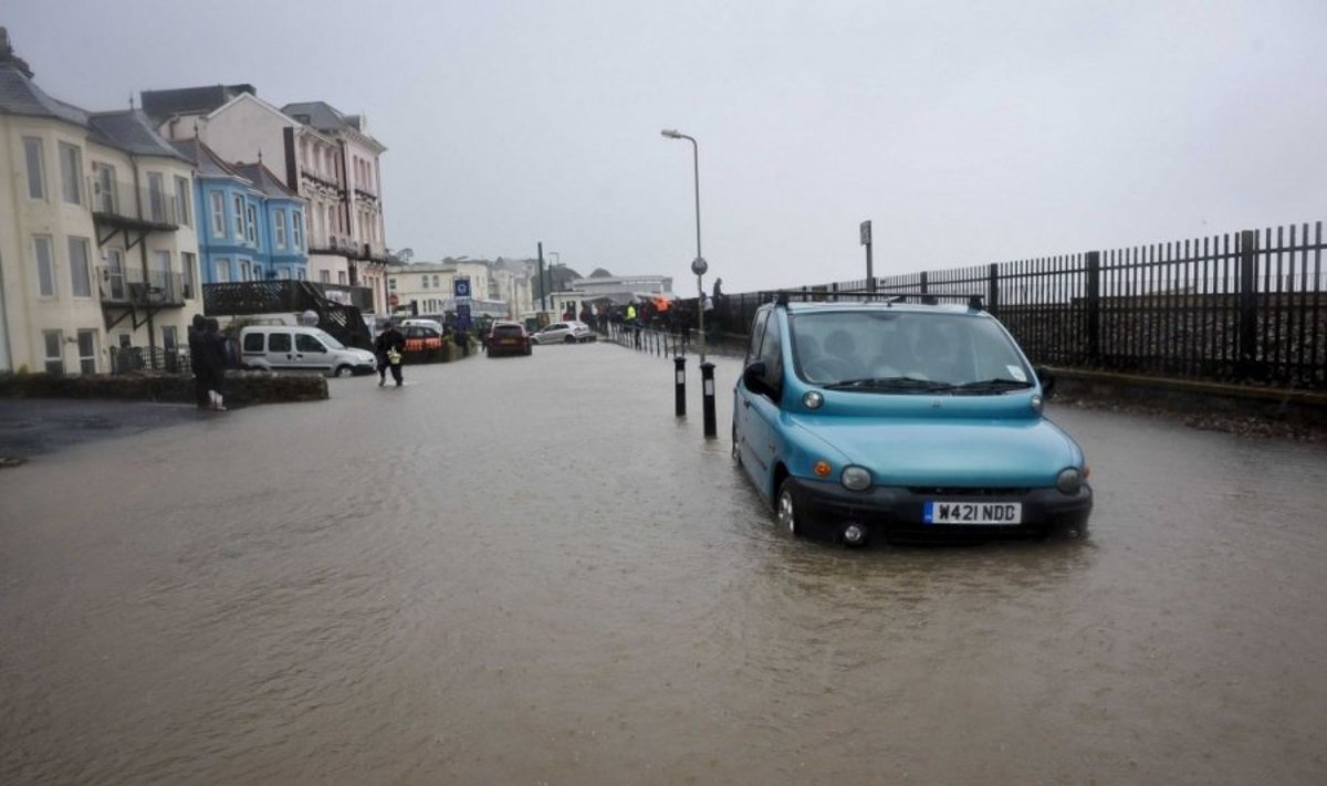 Potvyniai Anglijoje