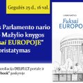 Liudo Mažylio knygos „Fuksai Europoje“ apie „naujokų“ patirtis Europos Parlamente pristatymas
