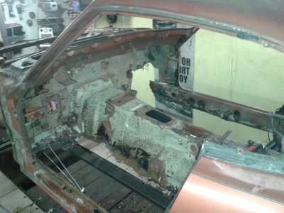 "Datsun 280Z" restauravimo darbai