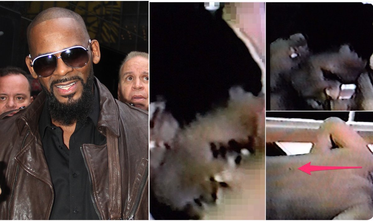 R Kelly ir kadrai iš jo sekso juostos