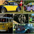 Didžiajame mažųjų „Vabalų“ suvažiavime – beveik 90 istorinių „Volkswagen“ automobilių