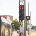 В Вильнюсе появился особый светофор: за нарушение правил ждет штраф