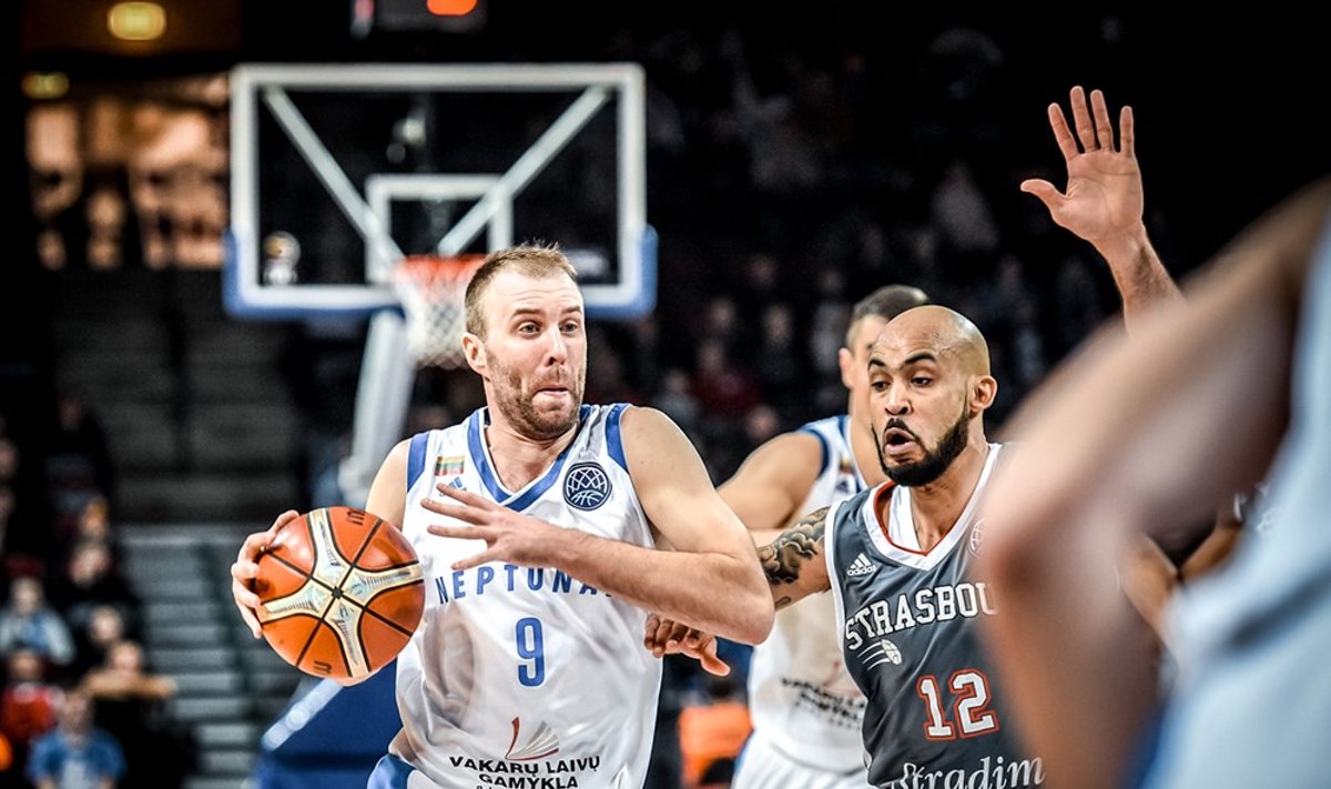 FIBA Čempionų lyga: "Neptūnas" - "Strasbourg"