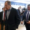 Lavrovas tarėsi su Merkel dėl padėties Sirijoje ir Ukrainoje