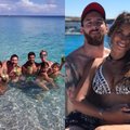 Romantiškai medaus mėnesį leidžiančiam L. Messi bičiuliai surengė staigmeną