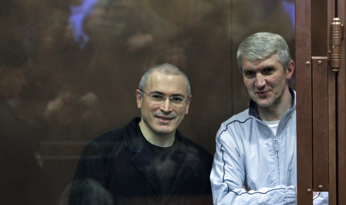 Michailas Chodorkovskis ir Platonas Lebedevas