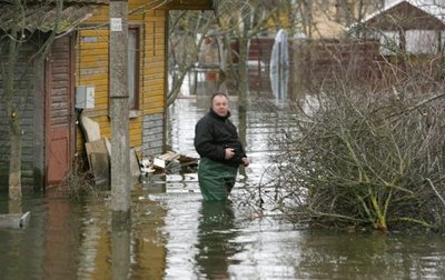 Potvynis Panevėžio rajone