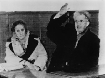 Nicolae ir Elena Ceausescu teisme