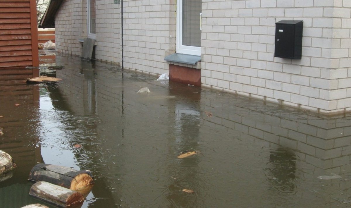 Potvynis Panevėžio rajone