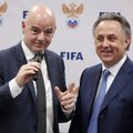 Lažybos: FIFA prezidentas G. Infantino rusiškai išmoks greičiau nei Rusijos sporto ministras - angliškai