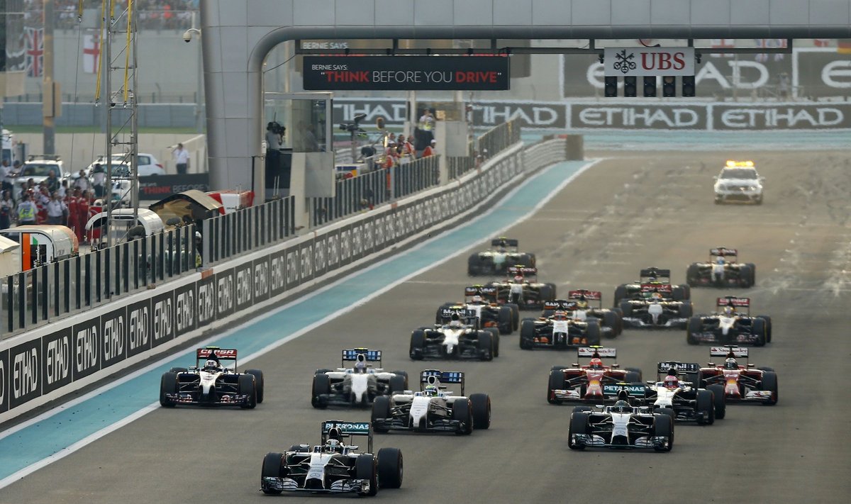 "Formulės-1" lenktynės Abu Dabyje