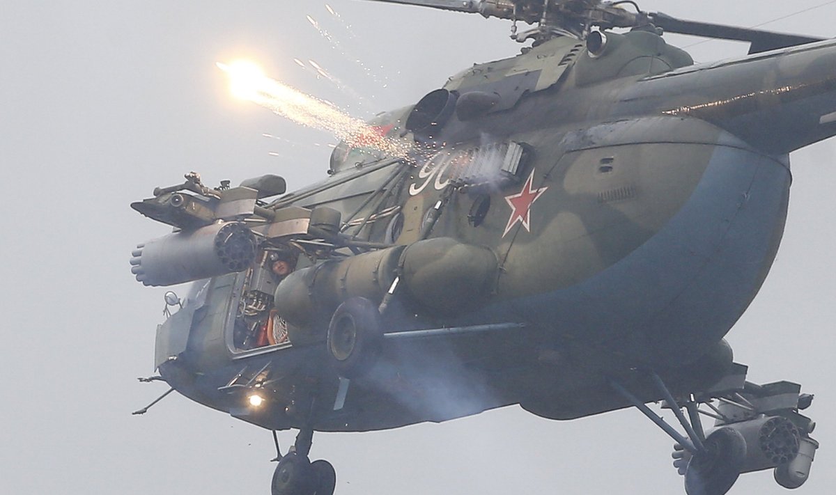 Baltarusijos sraigtasparnis Mi-8