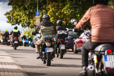 One Ride pasivažinėjimas motociklais/ Tomo Krisiulevičiaus nuotr.