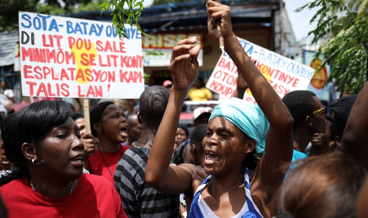 Protestas Haityje