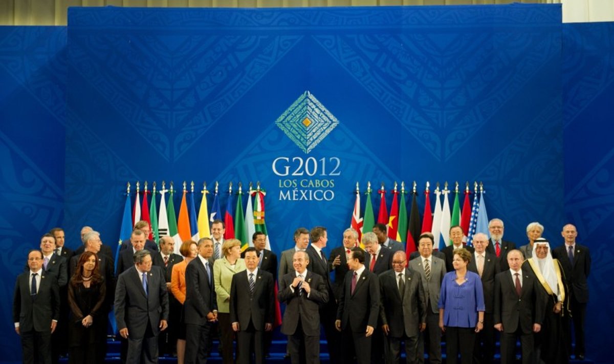 G20 susitikimas Meksikoje