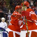 NHL čempionate – rezultatyvi „Red Wings“ pergalė