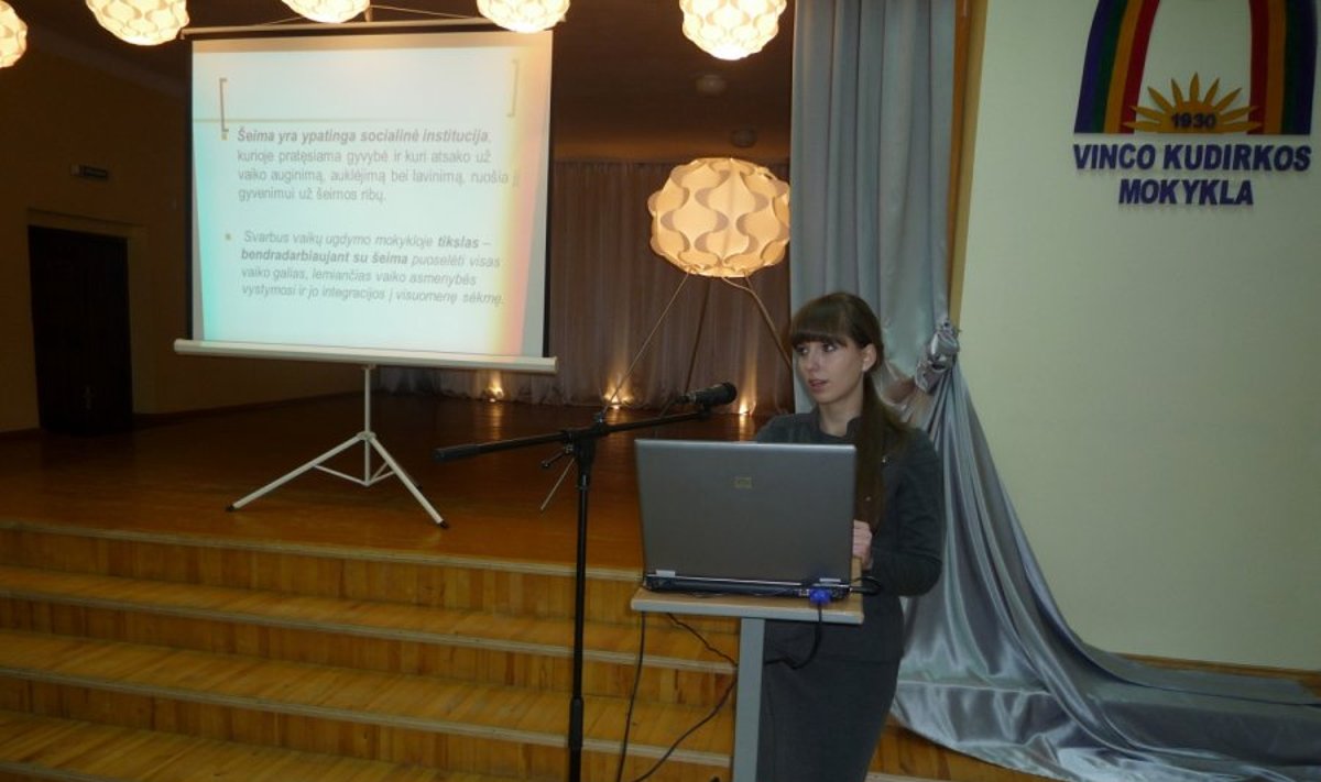 Šiaulių Vinco Kudirkos progimnazijoje vyko konferencija "Saugios aplinkos mokykloje kūrimas"