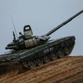 Rusijoje nuskendo tankas T-72