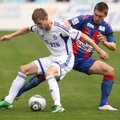 Rusijos futbolo lygoje Maskvos klubų derbis baigėsi lygiosiomis