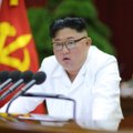 Kim Jong Unas perspėjo dėl „grėsmingų“ ekonominių iššūkių