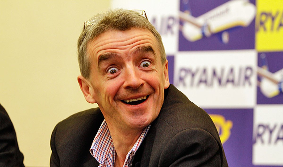"Ryanair" vadovas Michaelis O'Leary