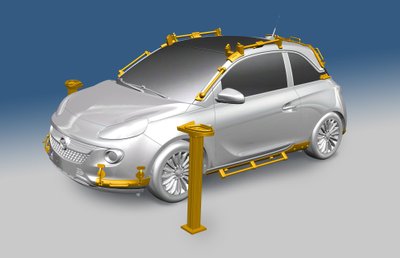 "Opel" gamybai naudojamas 3D spausdintuvas